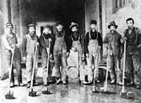 Pre-1920s Workers with Galeras