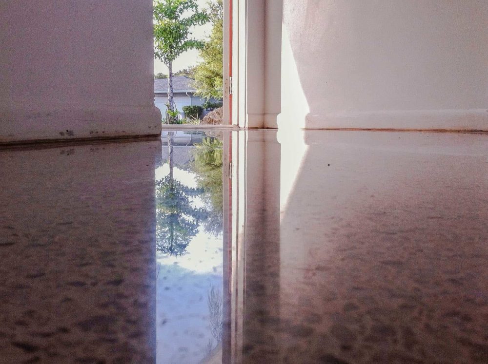Terrazzo restored by SafeDry in Florida