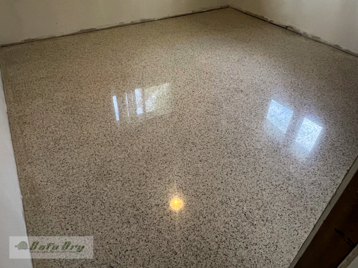 Flooded Terrazzo Floors