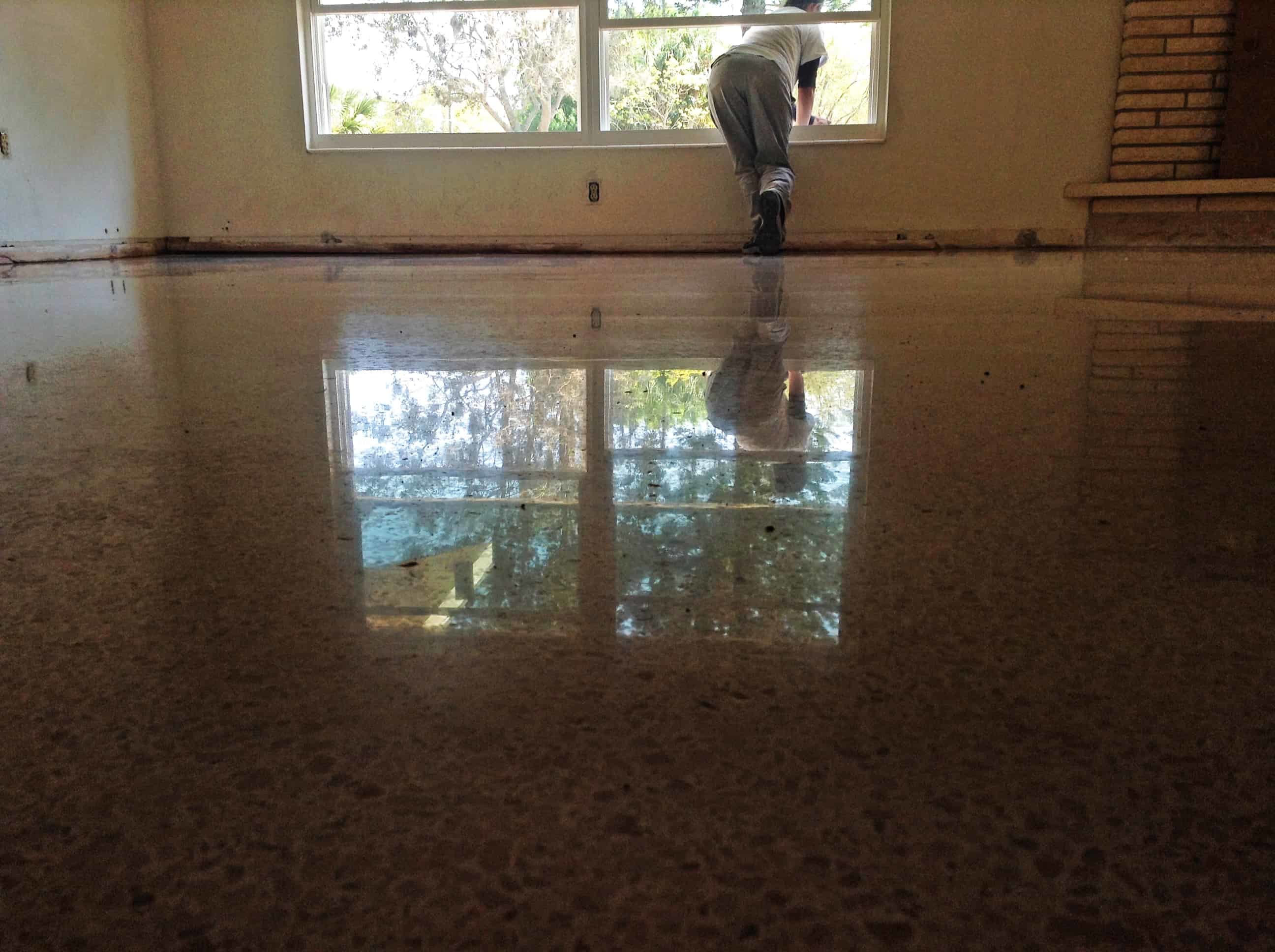 Terrazzo Restoration done after another company failed