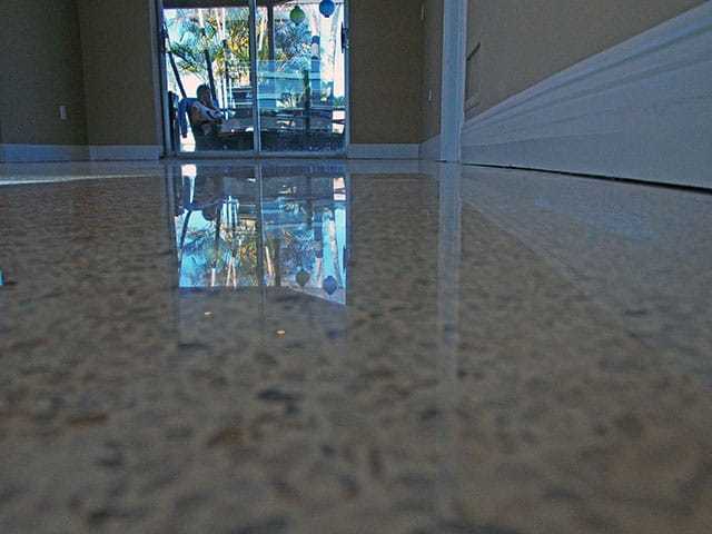 Terrazzo restoration after picture