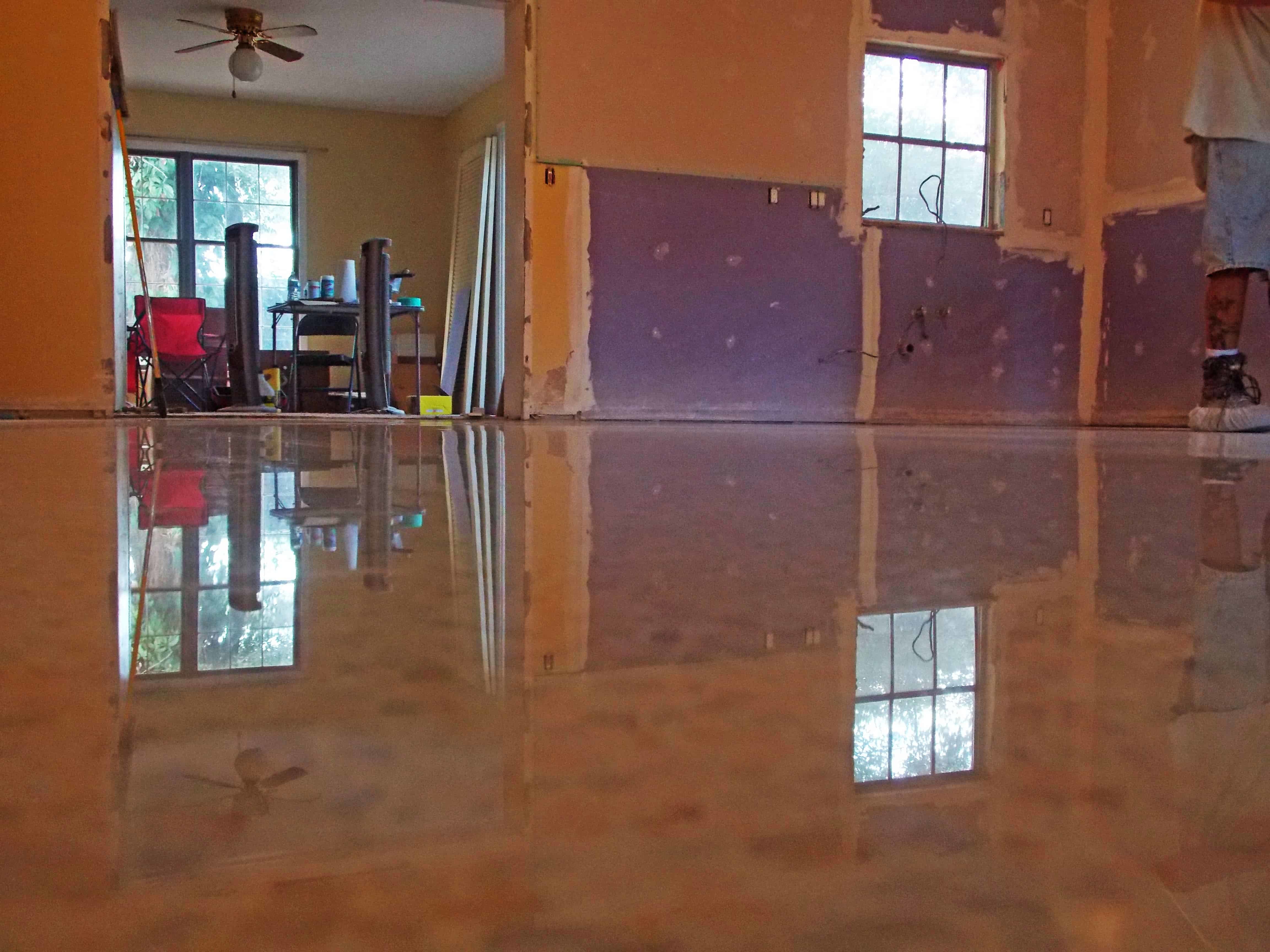 Diamond Polished Terrazzo Floor from Tampa, Fl